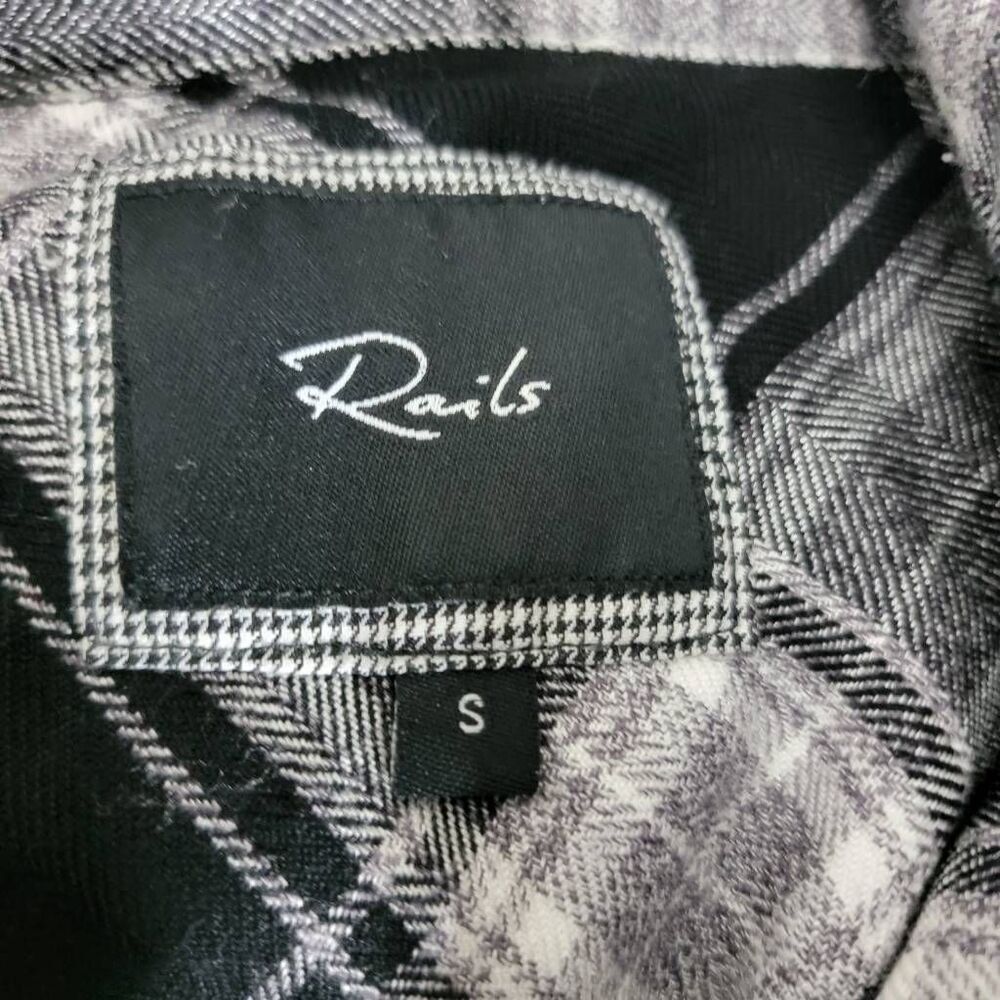 Rails Plaid Western Button Down Size Small Fringe… - image 5